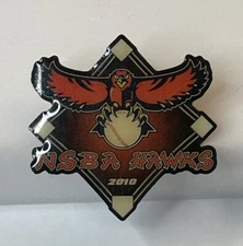 NSBA HAWKS 2010 Pin - Youth Baseball Little League Lapel Hat Flair