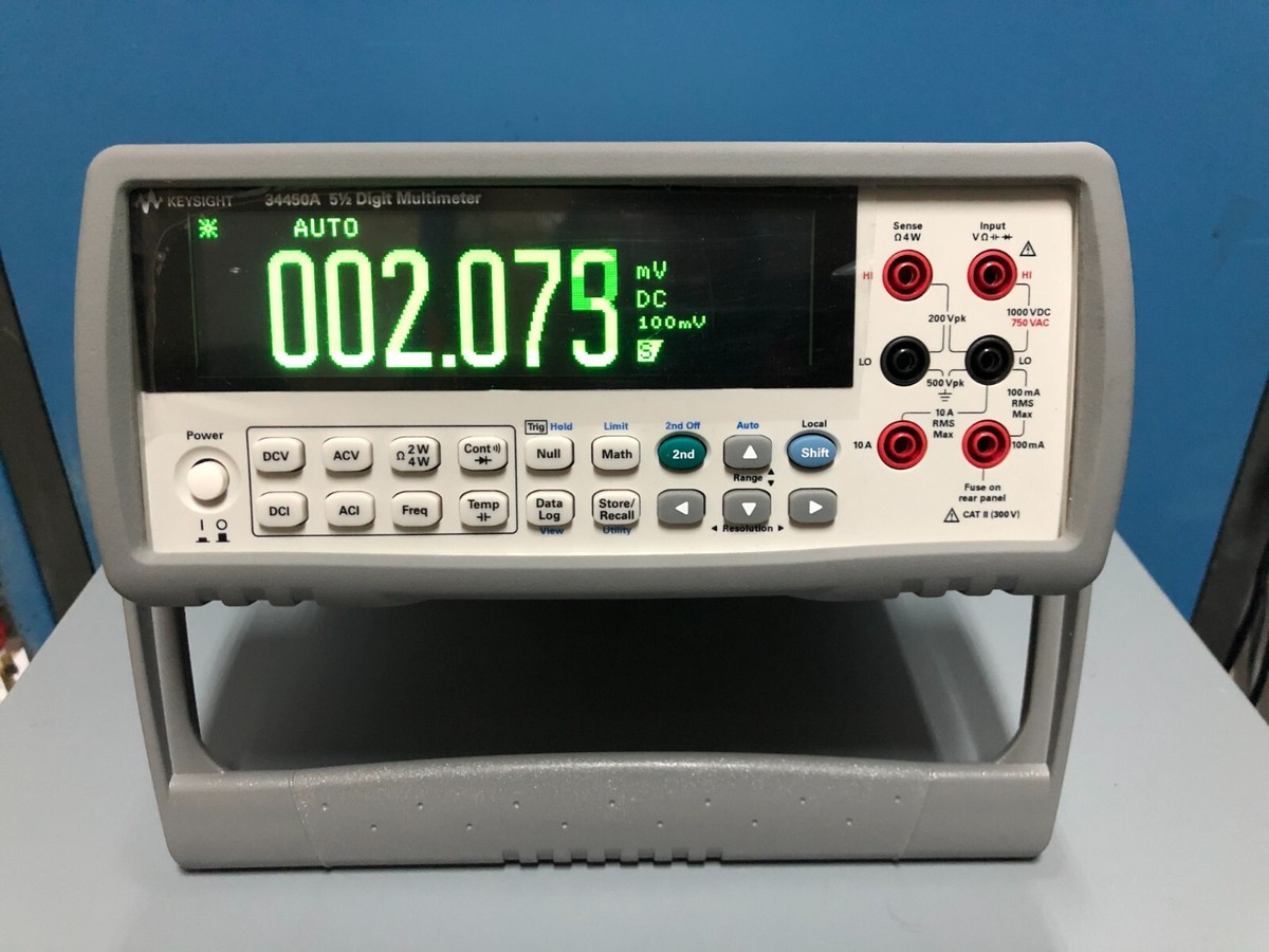 Keysight Agilent 34450A Digital Multimeter, 5.5 Digit, OLED