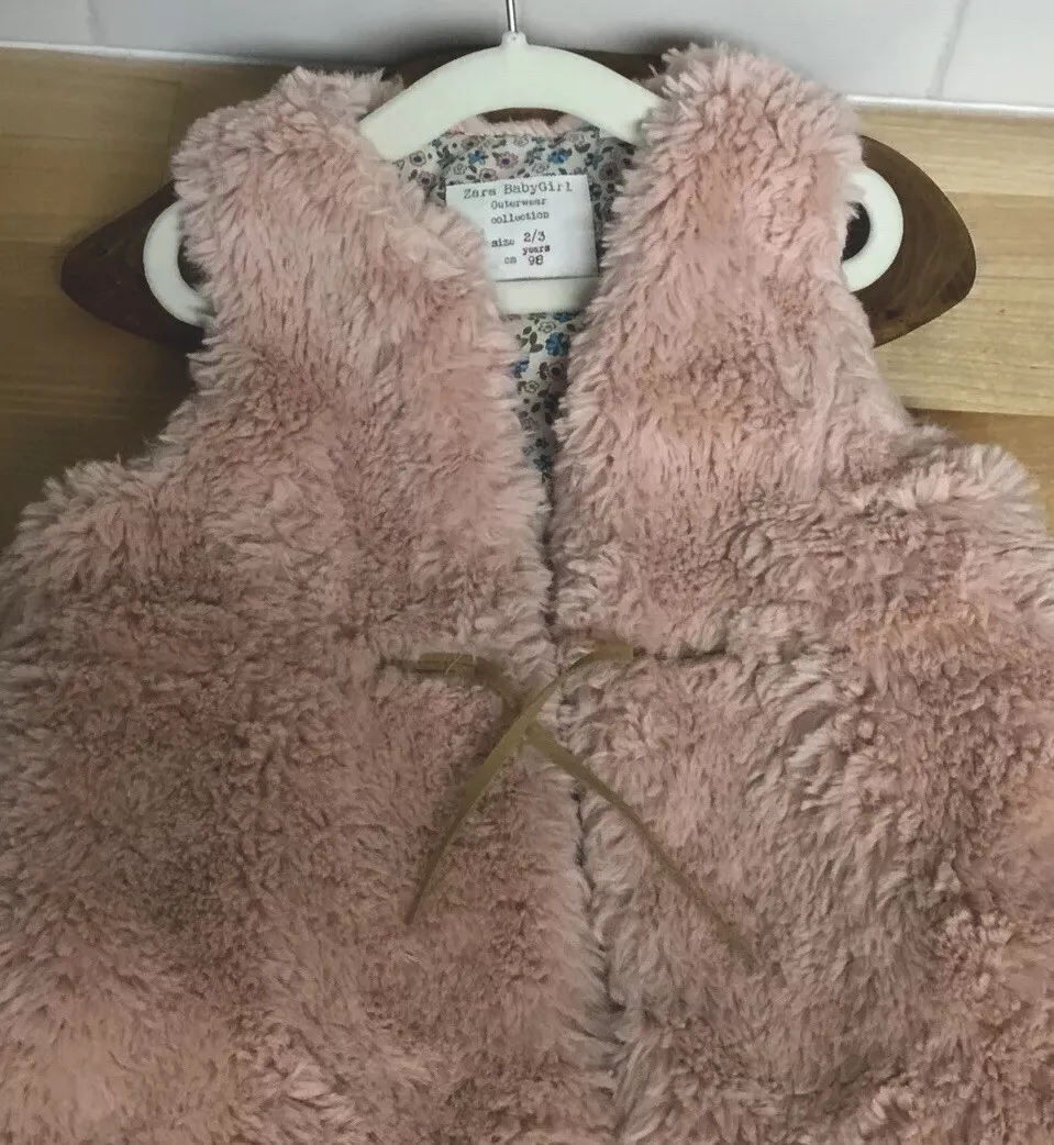 Fur vest hot sale for baby