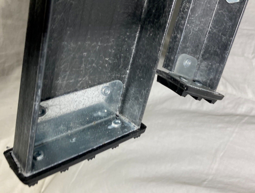 Werner Industries Fiberglass 4 foot Step Ladder 225-lb Type II Gray ...