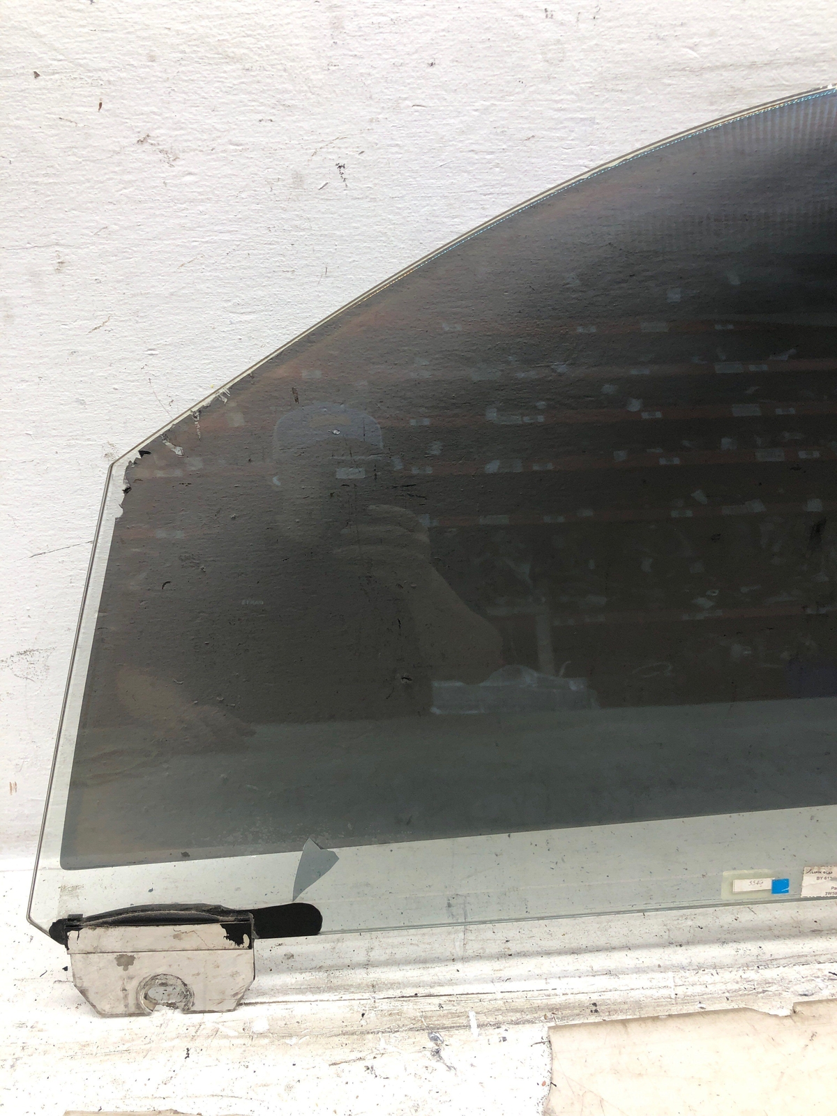 2006-2012 BENTLEY CONTINENTAL FRONT LEFT DOOR GLASS WINDOW FADED TINT 3W5845021D
