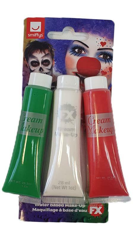 Italy Italian Football Supporters Facepaint Set Green White Red Face Paints