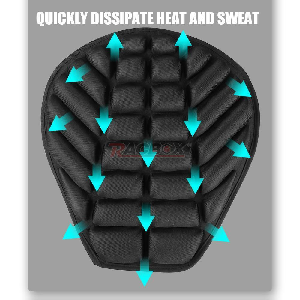 Motorcycle Seat Cover Comfort Gel Seat Cushion Universal Pressure