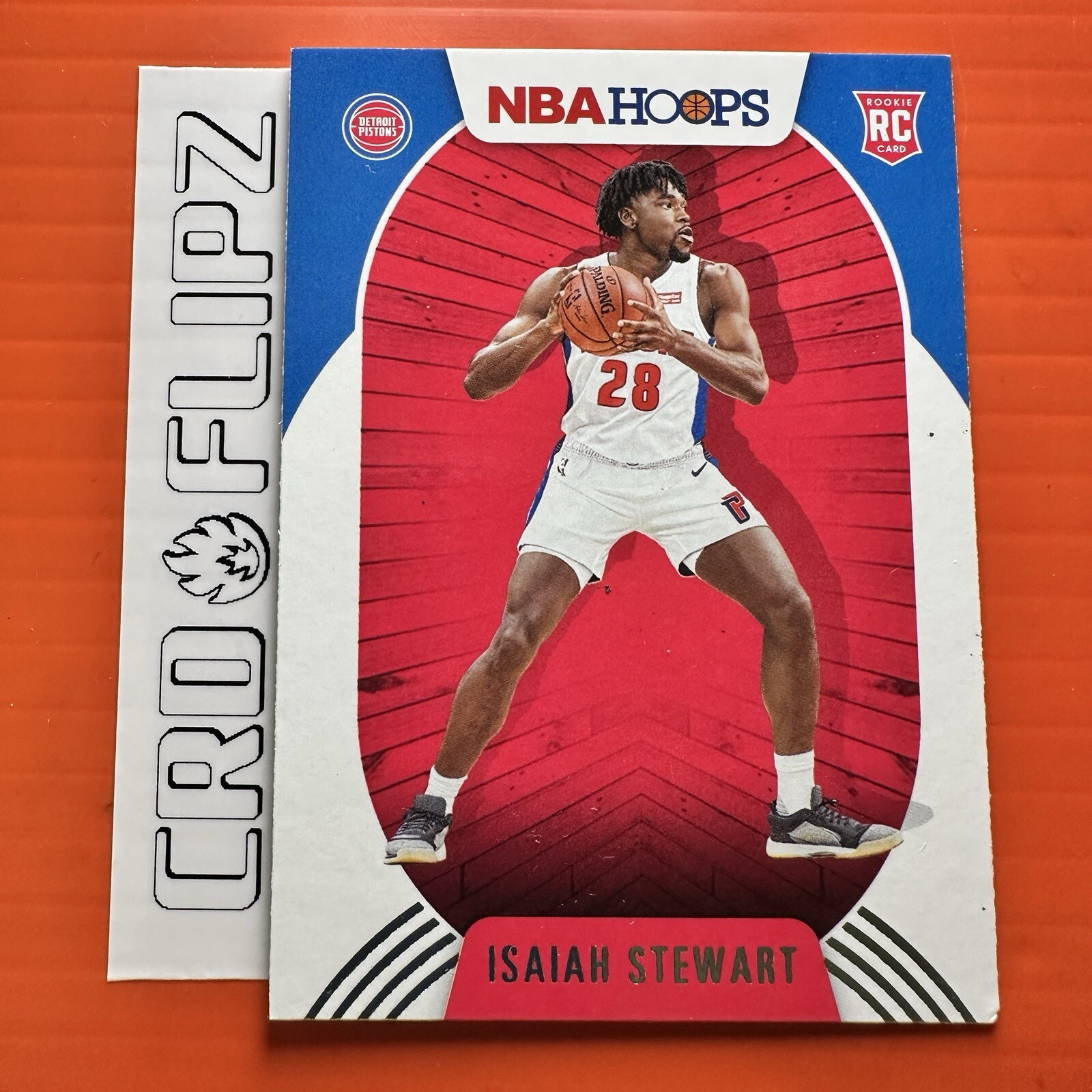 2020-21 Panini NBA Hoops Basketball Isaiah Stewart Rookie #233 Detroit Pistons