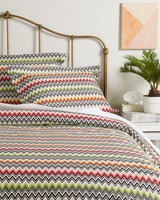 Missoni Ned Duvet Coordinates, King Shams on sale Missoni Ned Duvet Coordinates, King Shams on sale
