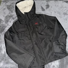 Abercrombie Kids Youth Boys Coat Size S Winter Gray