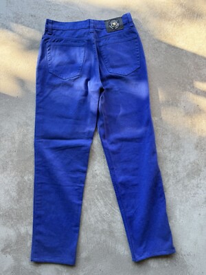 VERSACE JEANS COUTURE ストレートデニム 青 VERSACE JEANS COUTURE ヴェルサーチ ジーンズクチュール デニム