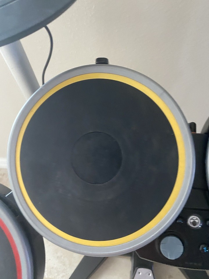 Nintendo Wii ROCK BAND 3 PRODRUM/PROCYMBAL drums kit set wireless, No