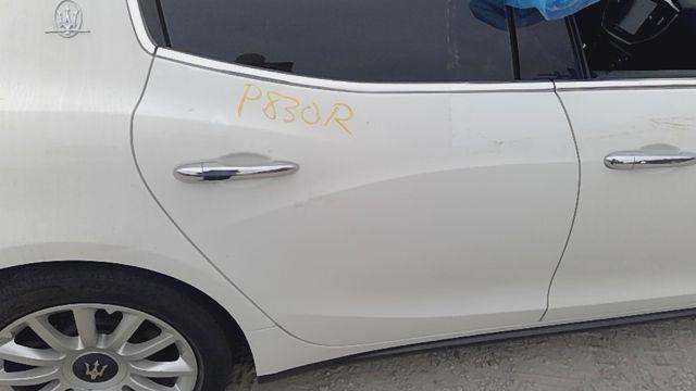 14 MASERATI GHIBLI Rear Door Right passenger white bia
