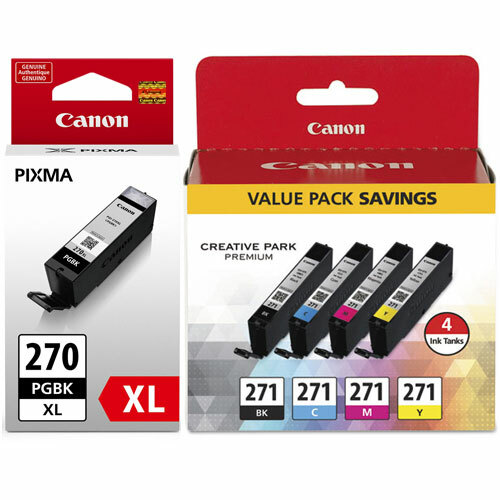 Canon PIXMA MG6821 High Yield Pigment Black with 4Color (BK/C/M/Y) Ink