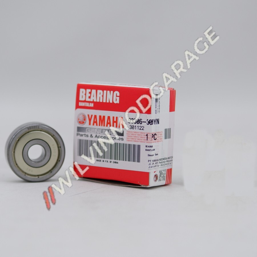 Genuine Parts Yamaha NMAX 125 2021-2023 Front Wheel Bearing 93306