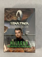 STAR TREK CCG Game Trouble with Tribbles Klingon Starter Deck NEW