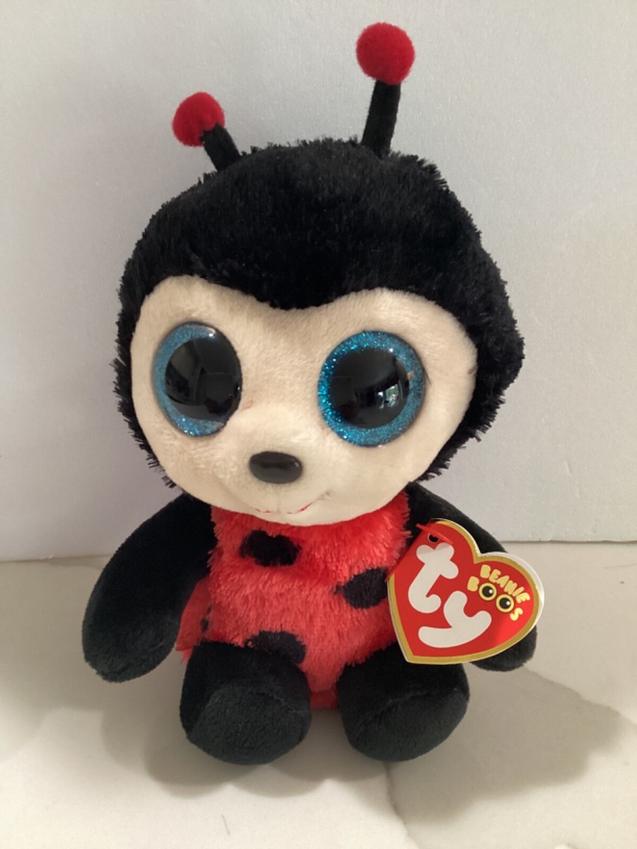 2017 Ty IZZY Ladybug Beanie Boo 6” NEW