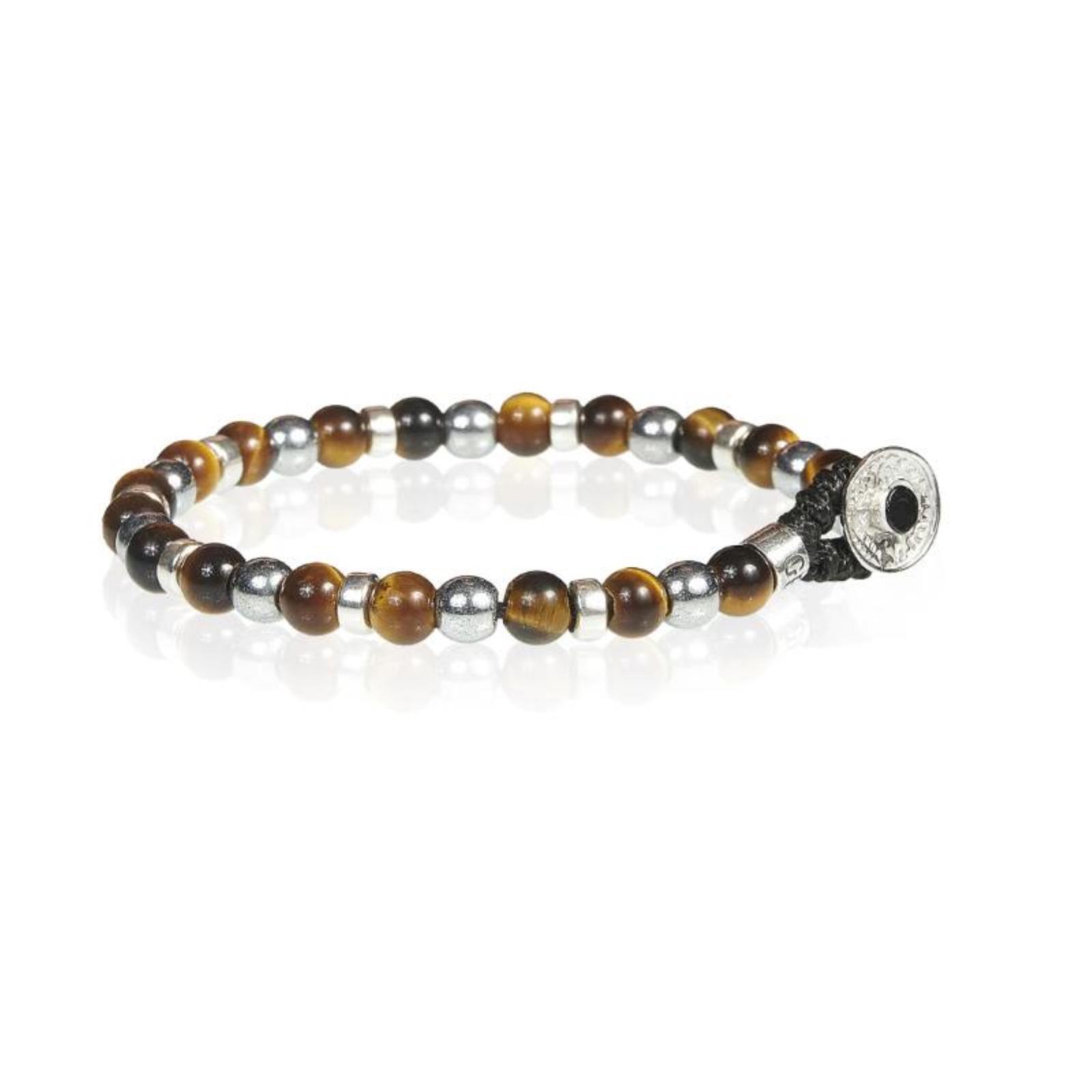 Bracciale Unisex GERBA 139 con Pietre Naturali e Argento 925