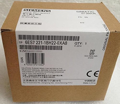 6ES7221-1BH22-0XA8 SIEMENS SIMATIC S7-200 CN Digital input EM 221 for S7-22X CPU - Picture 1 of 1