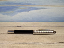 MONTBLANC Meisterstück Doue Geometry Platinum Plated Classique penna roller