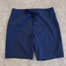 prAna Men's Catalyst Swim Shorts Trunks Boardshorts Navy Blue Size 34 M3CATA115