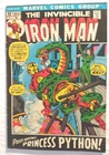 Iron Man #50 1972 Vintage Marvel Comic Princess Python Marianne Rodgers Tuska