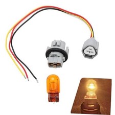 1 Set Turn Signal Light Bulb Socket Wire Harness, ABS Light Holder Bulb Wiring