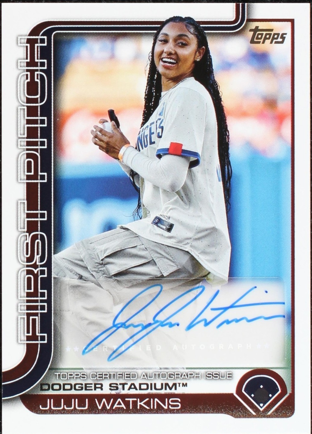 2025 Topps Series 1 - JuJu Watkins #FPA-JW for sale | eBay