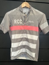 Rapha RCC Women’s Cycling Jersey M Grey/Pink #B Ex Duris Gloria