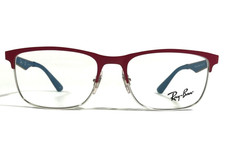 Ray-Ban Kids Eyeglasses Frames RB1052 4058 Blue Red Silver Square 47-15-130