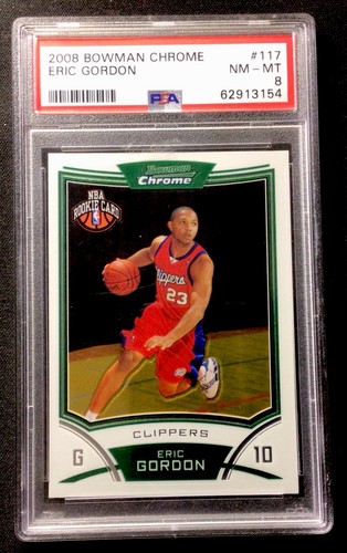 2008 Bowman Chrome Eric Gordon #117 card