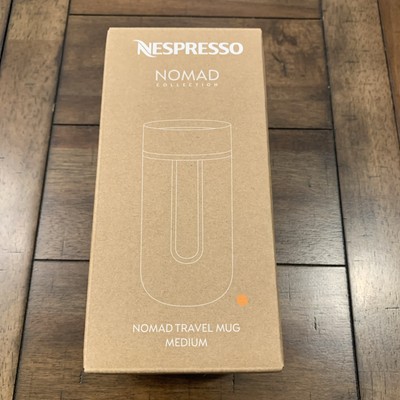 Nepresso & Pantone Travel Mug Medium Mandarin Orange Nomad Limited Edition NEW