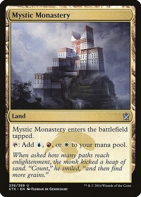 Mystic Monastery 236 Khans of Tarkir NM