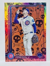 2025 Topps Update Skeleton foil /50 Ryan Pressly US46 Cubs SSP hit!