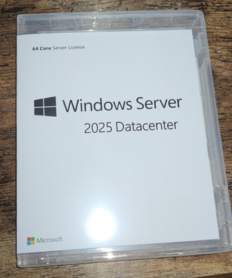 Windows Server 2025 Datacenter - 64 Core / Unltd VMs License (DG7GMGF0PWHD:0001)