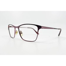 Vera Wang Eyeglasses Womens Purple Full Rim Metal Frame V442 52-16-135