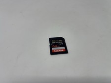 Sandisk Extreme Pro SD Memory Card Class 10 4K UHS-1 V30 Full HD Video U3