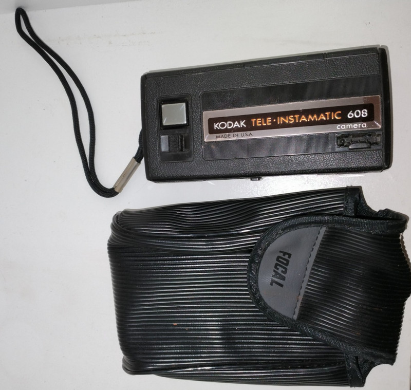 Vintage Camera Kodak Tele-Instamatic 608 Made in USA