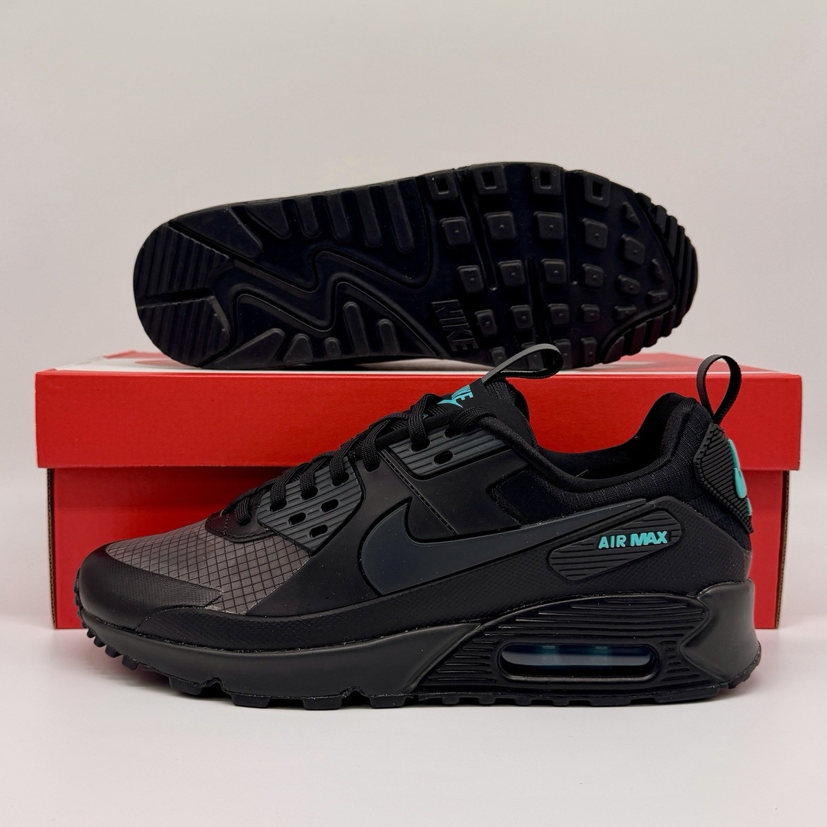 Nike Air Max 90 Drift Black Dusty Cactus Sneakers IO1908-010 Mens