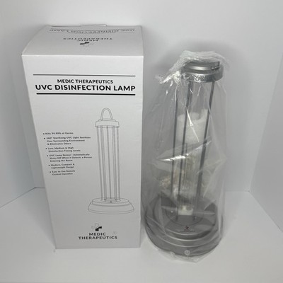 Medics Therapeutics UVC Disinfection Lamp 360 Degrees Sterilization Brand New