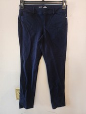 Old navy pixie mid rise secret pocket blue Dress pants size 2