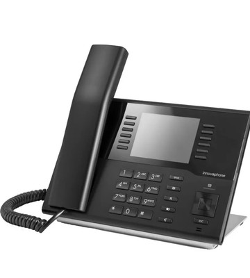 Innovaphone IP222 IP Design Telefon Schwarz Schnurgebunden VoIP PoE RJ45 USB