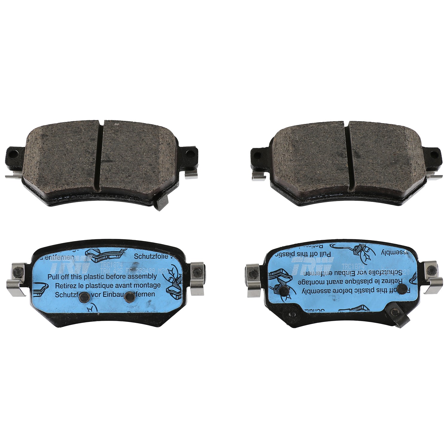 Disc Brake Pad Set for Mazda 6 2016 - 2020 TRW  Pro TRC1874