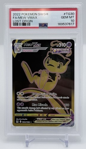 Mew VMAX graded PSA 10 for sale on eBay