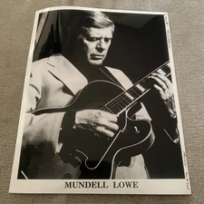 Mundell Lowe Press Photo 8x10”.