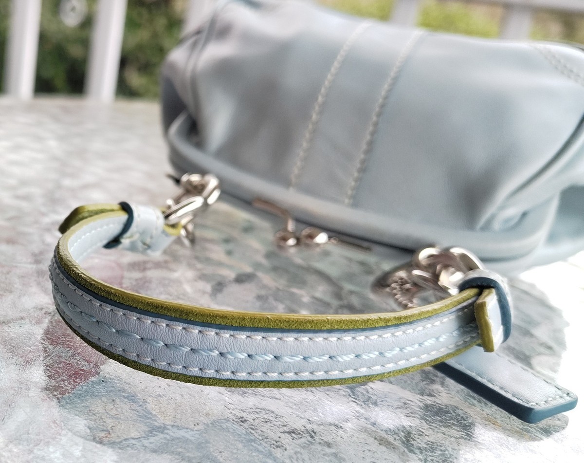 Coach 3564 MICRO Limited Edition Y2K Light Blue Butterfly Applique
