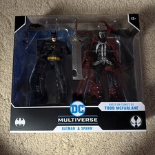 McFarlane DC Multiverse Batman & Spawn Action Figures 2-Pack In Hand New