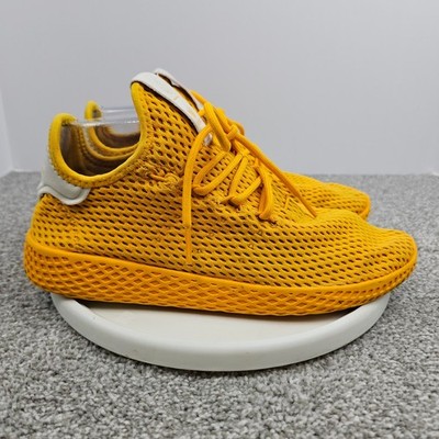 Adidas Pharrell Williams Tennis HU PK Primeknit ''Solid Gold'' Men's Size 7