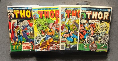 The Mighty Thor #209 238 241 266 (1976) Marvel   4 Book BLOWOUT SALE