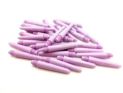 Dart Stems Extra Short 28mm 10 Set Value pack  LILAC Darts Shafts DartsClearance