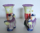 Fitz Floyd Clown Bud Vase, Gift Gallery, Shooting Cannon — photo 6