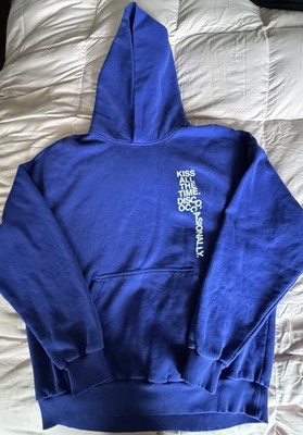 Harry Styles Kiss All The Time Dance Occasionally Pop Up Tracklist Blue Hoodie L