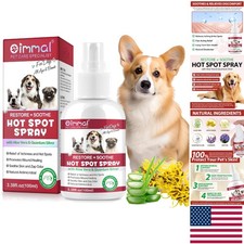 Natural Plant-Based Hot Spot Spray for Dogs Fast Relief from Skin Irritations