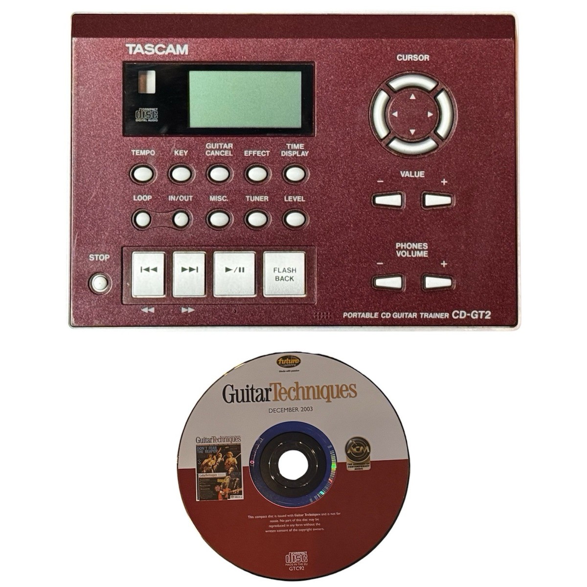 Tascam CD-GT2 : Musical Instruments TASCAM CD-GT2 Portable CD